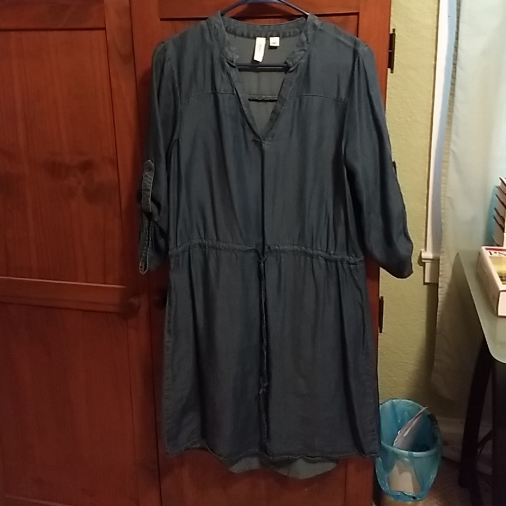 Denim dress